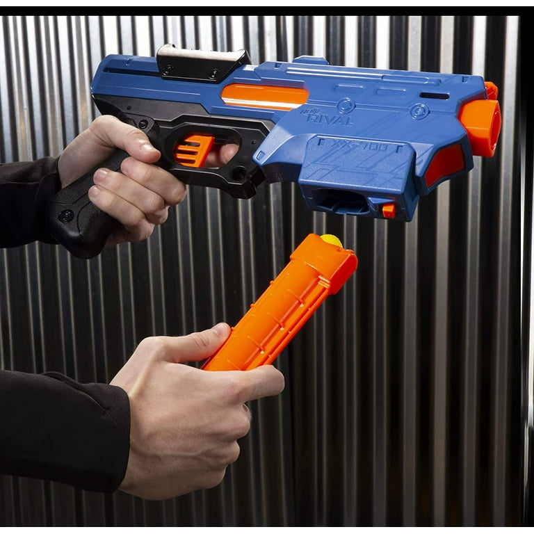 Nerf Rival Finisher XX-700 Toy Blaster with 7 Ball Dart Rounds for