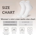 thumbnail image 3 of Loritta Secret 18 Pack Womens Mid Crew Socks Casual Ankle High Running Athletic Socks for Women,Size 6-8, 3 of 6
