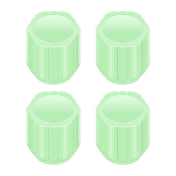 4 Tapas Universales Luminosas De Válvula De Neumático , Cubo De Rueda De Coche , Decorativo , Llanta Fundas Para Motocicleta , Bicicleta , Accesorios De Automóviles