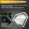thumbnail image 6 of 1 Pair Car LED Front Side Mirror Turn Signal Light 68302828AA 68302829AA for Dodge for Ram Clear, 6 of 6