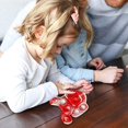thumbnail image 3 of Simple Sensory Toy Fidget Dimple Toy Keychain, Silicone Bubbles Flipping Board Toy, Stress Relief Dimple Fidget Toy for Concentration Training, Hand Exercise Educational Toy for Kids Adults (#09), 3 of 8