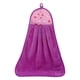 thumbnail image 1 of Matsuzay Suministros de baño de terciopelo Coral de 35x45cm, toalla de mano suave, paños de cocina absorbentes, tela colgante, accesorios para Baby Suministros de limpieza para el hogar Violeta Matsuzay HA003403-05, 1 of 1