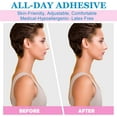 thumbnail image 4 of 2 Rolls Wide Trans FTM Binder Tape for Chest Binding Adhesive Trans Chest Tape Flat for Transgender Breast Boob, 4 of 12