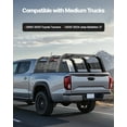 thumbnail image 2 of VEVOR Overland Truck Bed Rack 900 lbs Static Capacity Fit Tacoma/Gladiator JT, 2 of 9