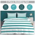 thumbnail image 2 of Colorful Stripes Bedding Set Couple Bedclothes Pillowcase Customized Home Textiles Bed Set for Bedroom Decoration, 2 of 6