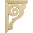 thumbnail image 3 of Ekena Millwork 1 1/2"W x 6"D x 8 1/2"H Bulwark Bracket, Alder, 3 of 4