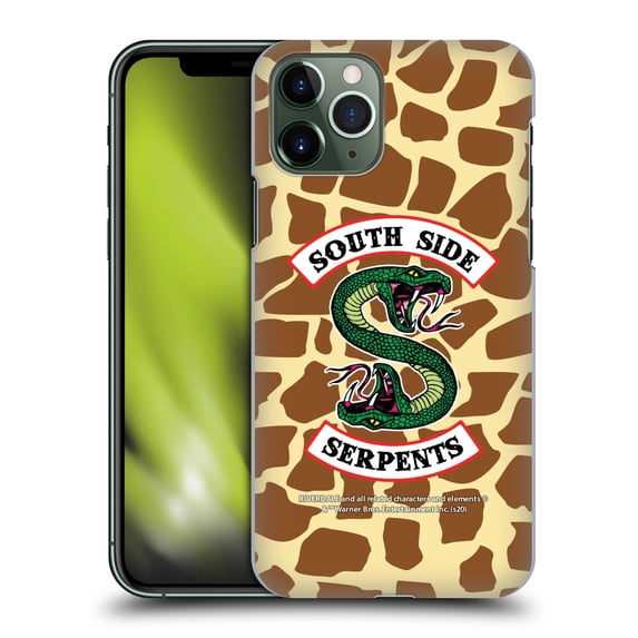 Head Case Designs Officially Licensed Riverdale South Side Serpents Giraffe Logo Hard Back Case Compatible with Apple iPhone 11 Pro