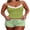 Green Floral, variant on Women' Pajama Sets 2 Piece Sexy Lingerie Sleepwear with Pockets Lightweight Lace Cami Shorts Adjustable Straps Pjs