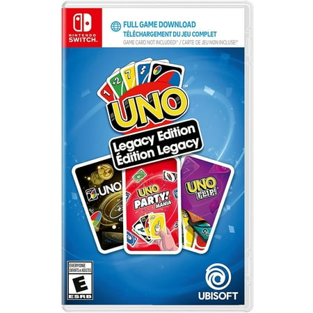 Uno Legacy Code-In-Box (English/French) for Nintendo Switch
