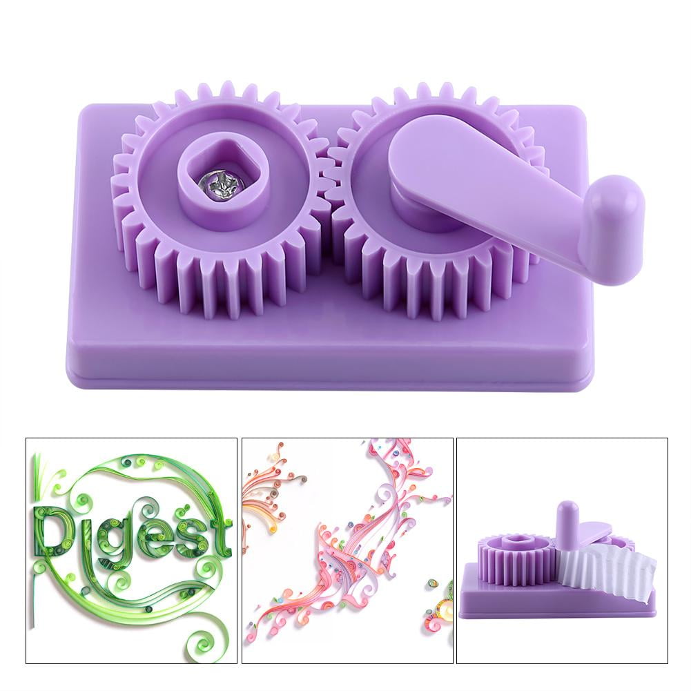 YLSHRF Plastic Paper Quilling Crimper Machine Crimping paper Craft Quilled DIY Art Tool,Quilling Supplies,Quilling Crimper