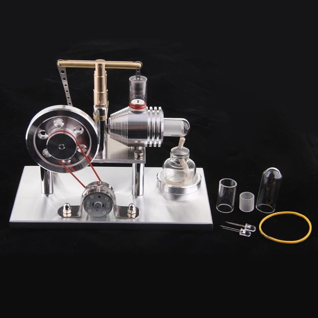 Modelo de motor de aire caliente Yotijar juguete educativo acero inoxidable
