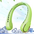 thumbnail image 1 of Ventilador de cuello ASNUG portátil sin cuchillas, USB, recargable, 4000 mAh, 1 of 6