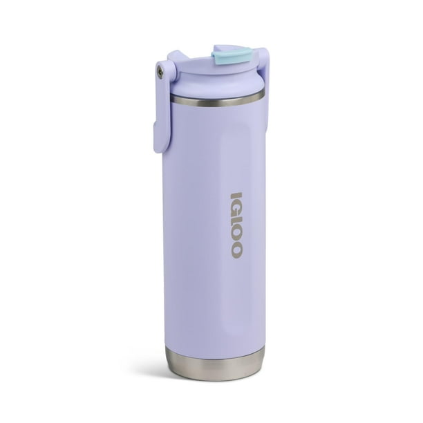 Vaso Térmico Igloo FlipNSip 600ml Acero Inoxidable Lila