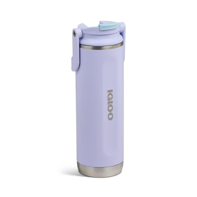 Vaso Térmico Igloo FlipNSip 600ml Acero Inoxidable Lila