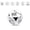 E, variant on E 16Mm Food Decision Metal Dice Multi Sided Die Fun Game Accessory For Outdoor Picnic Bbq Party Interactive Toy For Adults Kids
