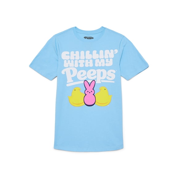 Easter Boys' & Big Boys' Peeps Graphic Tee with Short Sleeves, Sizes 4-18