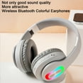 thumbnail image 7 of Wireless Bluetooth Headphones, 65H Playtime, 6 EQ Sound Modes, HiFi Stereo Over Ear Headphones with Microphone, Foldable Lightweight Bluetooth 5.3 Headphones for Travel/Office/Cellphone/PC, 7 of 7