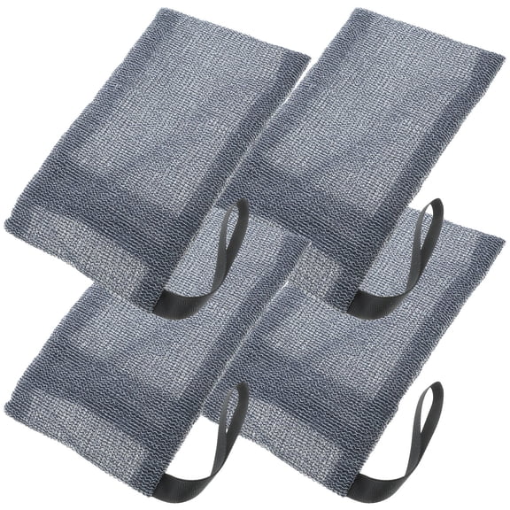 unbranded 4Ud Bolsa Para Jabón En Barra Gris De Nylon Con Para De Espacio