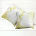 thumbnail image 2 of Ambesonne Floral Throw Pillow Cover 2 Pack, Tulip Flower Watercolor, 16", Green Beige, 2 of 6