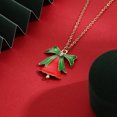 thumbnail image 2 of Christmas Jewelry Set,1 Pairs Christmas Jingle Earrings& Jingle Christmas pendant necklace,for Women Holiday Earrings Christmas Tree Jingle Bell Bow Earrings Christmas Set, 2 of 6