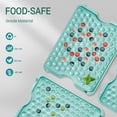 thumbnail image 4 of Ice Cube Tray with Lid and Bin,3 Pack Tiny Mini Small 369 x 0.5IN Ice Cube Mold Maker,Round Sphere Ice Balls for Chilling Cocktail Whiskey Tea & Coffee,Easy-Release|Stackable|Spill-Resistant, 4 of 5