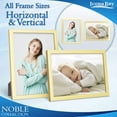 thumbnail image 5 of Icona Bay Mixed Sizes Brushed Gold Picture Frames, 10 Pack, Noble Collection (US Company), 5 of 7