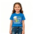 thumbnail image 3 of Preschool Graduation T-shirt for Boys & Girls Colorful Class 2026 Grad Letters Print Tees Crew Neck (Blue 2-3 Years), 3 of 4
