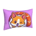 thumbnail image 2 of Fotbe Corgi In Sushi Roll Pillow Cases - Envelope Closure - Luxury, Extra Soft, Cooling Pillow Covers - Wrinkle, Fade, Stain Resistant-16"x24", 2 of 9