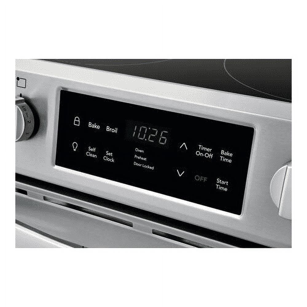 Frigidaire 30 Inch Electric Slide In Drop In Range / Stove in White, w –  APPLIANCE BAY AREA