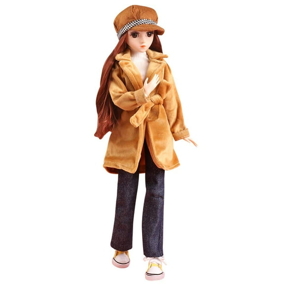Muñeca BJD Ucanaan 1/4 SD, 45 cm, con juego completo de pelucas para ropa, zapatos