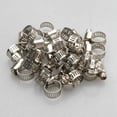thumbnail image 3 of New Wholesale Lot 10pcs 1/2"-3/4" Adjustable Stainless Steel Metal Drive Hose Clamps Fuel Line Worm Clip, 3 of 4