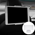 thumbnail image 4 of LOVIVER Phone Mount for Car Back Seat 360 Degrees Rotation Tablet Stand Cradle for , White, 4 of 8