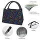 thumbnail image 4 of Fotbe Colored Hearts Bolsa Térmica Portátil con Estampado, Bolsa de Entrega de Alimentos Aislada, Bolsa Reutilizable de Gran Capacidad para Comidas y Supermercado, 4 of 6