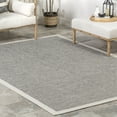 thumbnail image 4 of nuLOOM Braylin Casual Indoor/Outdoor Area Rug, 6' 7" x 9' 7", Braylin Grey, 4 of 9