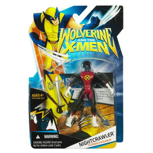 Wolverine et les X-Men, Figurine d'Action Animée 3 3/4 de Pouce Série 2: Nightcrawler