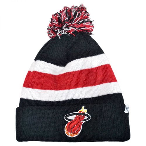 47 Brand Miami Heat NBA Breakaway Knit Beanie Hat SIZE: ONE SIZE FITS MOST by Generic