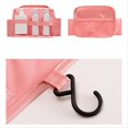 thumbnail image 4 of , , Artículos de Tocador Impermeables de Gran Capacidad de Tamaño de Viaje, Bolsa Organizadora de Maquillaje Rosa, 4 of 6