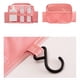 thumbnail image 4 of , , Artículos de Tocador Impermeables de Gran Capacidad de Tamaño de Viaje, Bolsa Organizadora de Maquillaje Rosa, 4 of 6