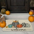 thumbnail image 2 of Fall Door Mat Outdoor Welcome Mat Halloween Rugs Fall Mats Halloween Doormat for Front Door 30 x 17 inch, 2 of 5