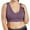 Brown, variant on Plus Size Full Cup Sports Bra for Women Large Comfort Tops Daily Wear Supportive Blouse, S, Blue
