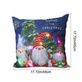 thumbnail image 3 of SLYNSHome Christmas Throw Pillow Cover with LED Lights,Light-up Winter Pillow Cases 18x18 inch Pillowcase Holiday Cushion Case for Couch Bed Sofa Decor, 3 of 7