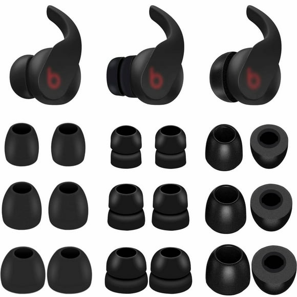 ComfortSeal Ear Tips Set for Beats Fit Pro - Memory Foam & Silicone Replacement