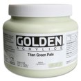 thumbnail image 2 of Golden Heavy Body Artist Acrylics - Titan Green Pale, 32 oz, 2 of 2