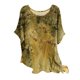 thumbnail image 2 of Tops de Mujer Elegantes Blusas Casuales Camisas Estampado de Moda Cuello Redondo Camiseta de Manga Corta Blusa Suelta Odeerbi  ODB154431, 2 of 8