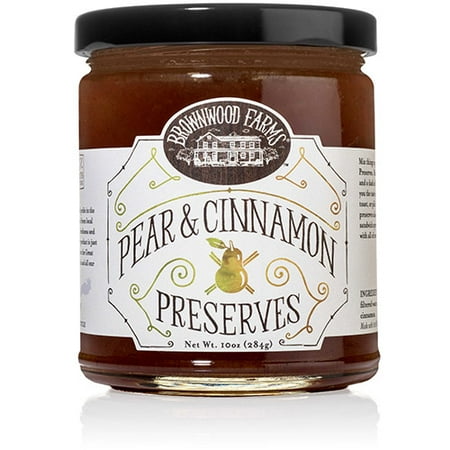- Pear & Cinnamon Preserves by Brownwood Farms (10 ounce)