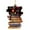 B, variant on Kyusrd Summer All Home Savings!Pendant Decoration Bookcase Hanging Tag Christmas Tree Pendant Bookcase Hanging Tag Features: