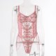 thumbnail image 1 of Floral Bordado Mono De Las Mujeres De Encaje Vendaje Cuerpos Sexy Sin Mangas Bodycon Transparente Lencería Malla Bodys Toppangjing, 1 of 4