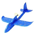 thumbnail image 3 of Juguetes de avión, avión de espuma para lanzar, planeadores de espuma de 2 modos, regalos de cumpleaños para y niñas, juguetes de juegos Azul Hugo Juguetes de avión, 3 of 8