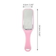 thumbnail image 4 of Herramientas de removedor de callos para pies cuadradas portátiles de 1 Pc 9.65"x2.56" Rosa, 4 of 6