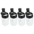 thumbnail image 3 of 4 Pcs Pots à Épices Anti-Humidité Bouteilles d'Assaisonnement Récipient à Huile avec Brosse, 3 of 7